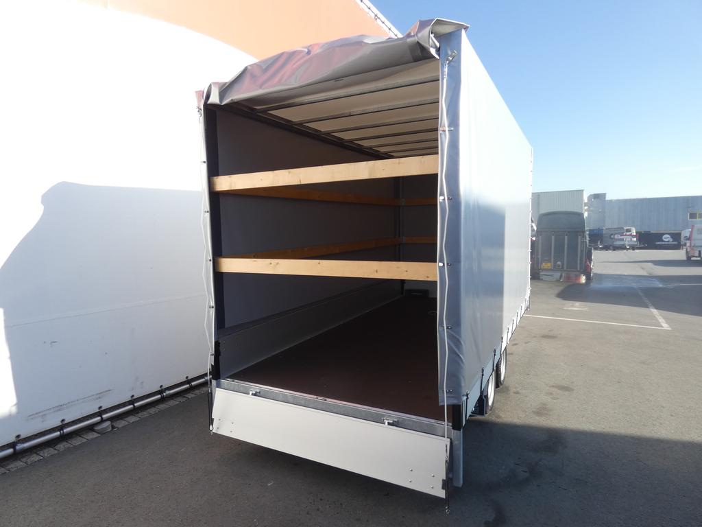 Proline Huifaanhangwagen tandemas 401x185x210cm 2850kg